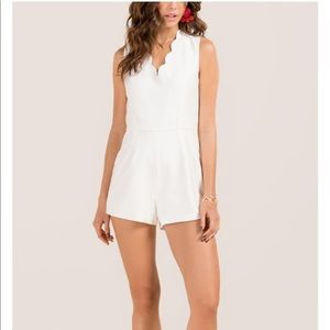 White Dressy Romper
